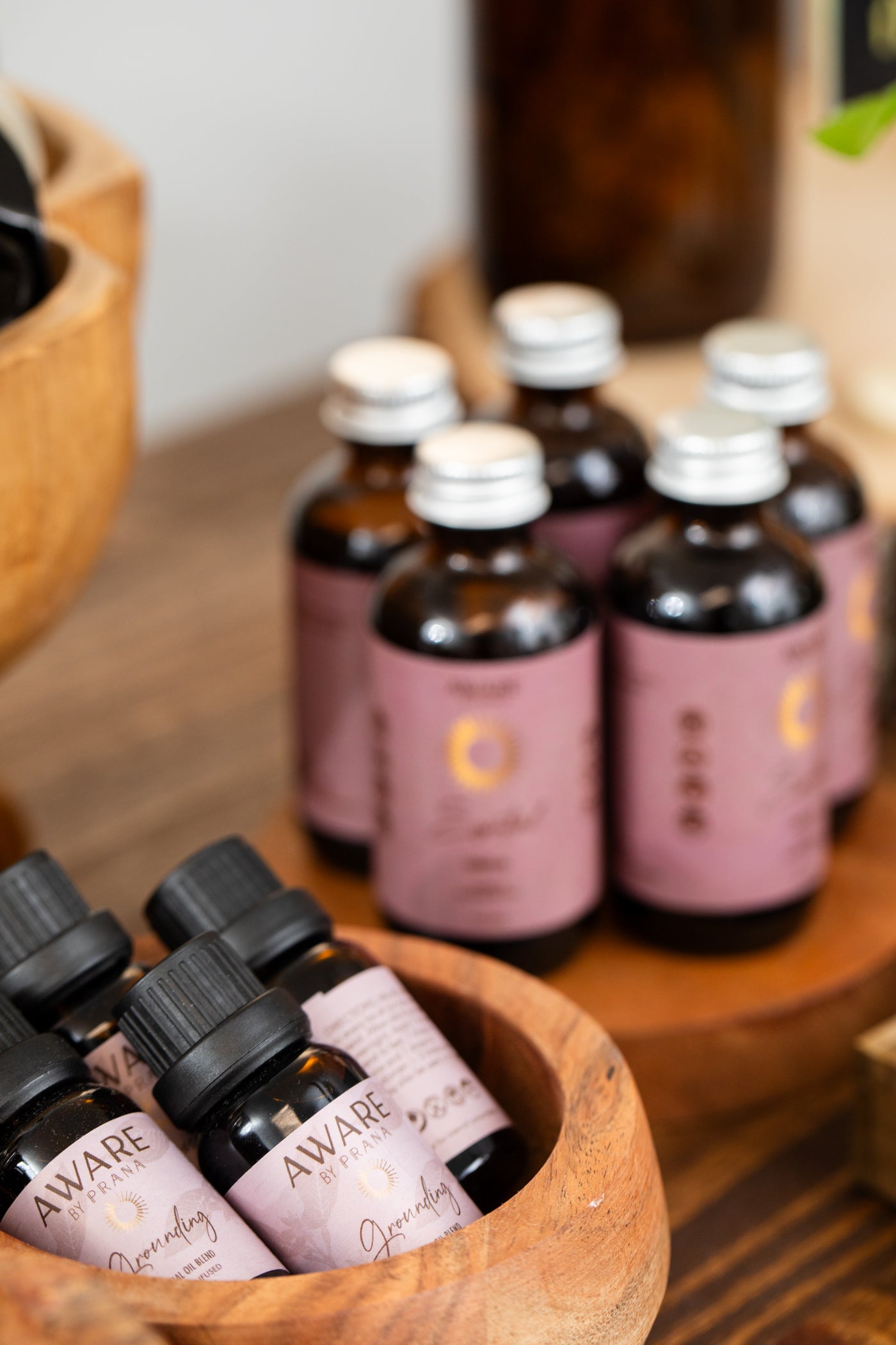 Grounding Vibrational Oil